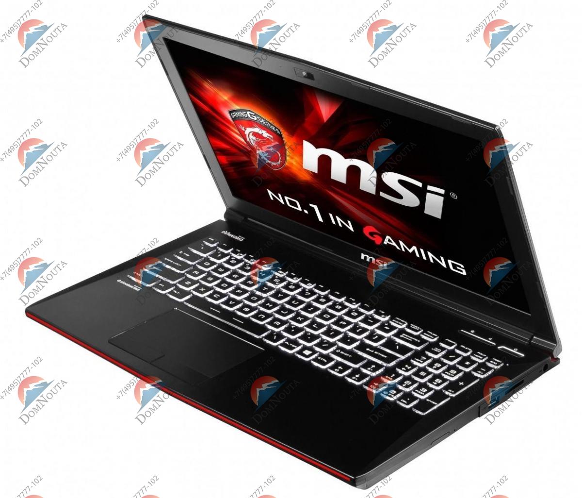 Ноутбук MSI GE62 2QF