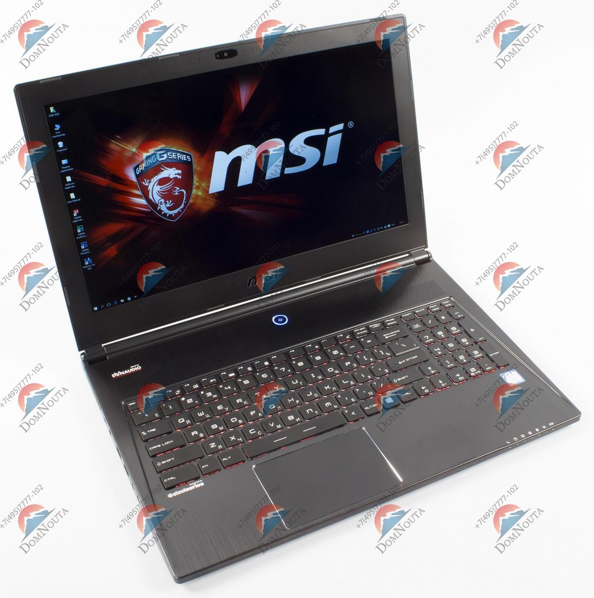 Ноутбук MSI GS60 6QD