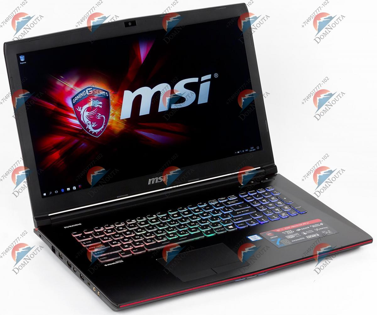 Ноутбук MSI GE72 7RE-258RU Pro