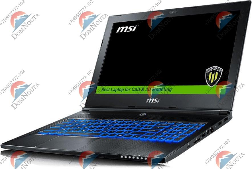 Ноутбук MSI WS60 7RJ