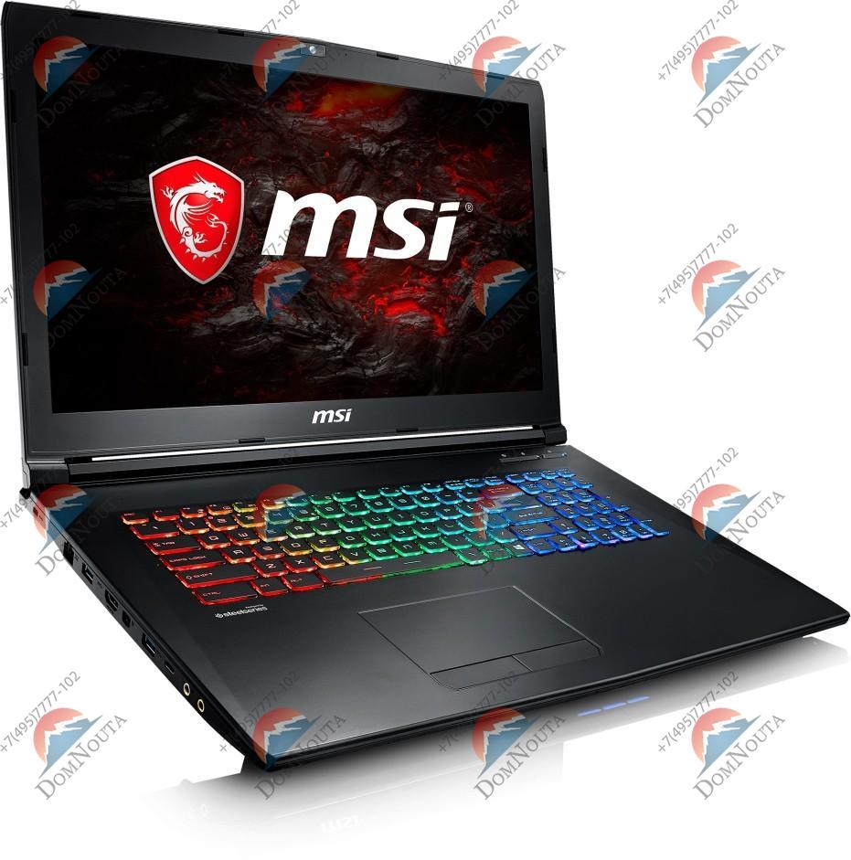 Ноутбук MSI GP72MVR 7RFX-636XRU Pro