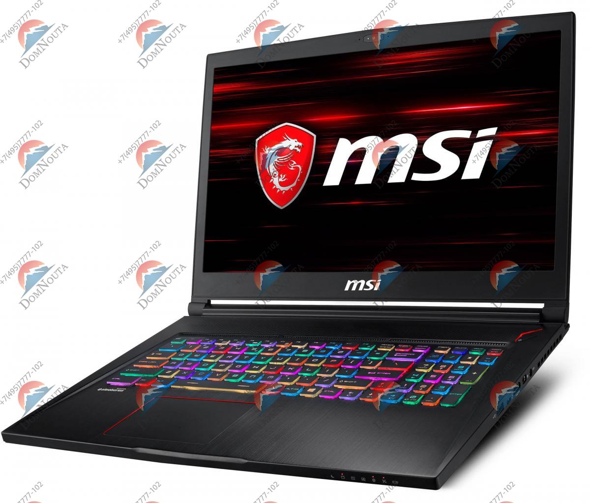 Ноутбук MSI GS73 8RE-019RU Stealth