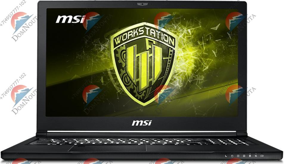 Ноутбук MSI WS63 8SL