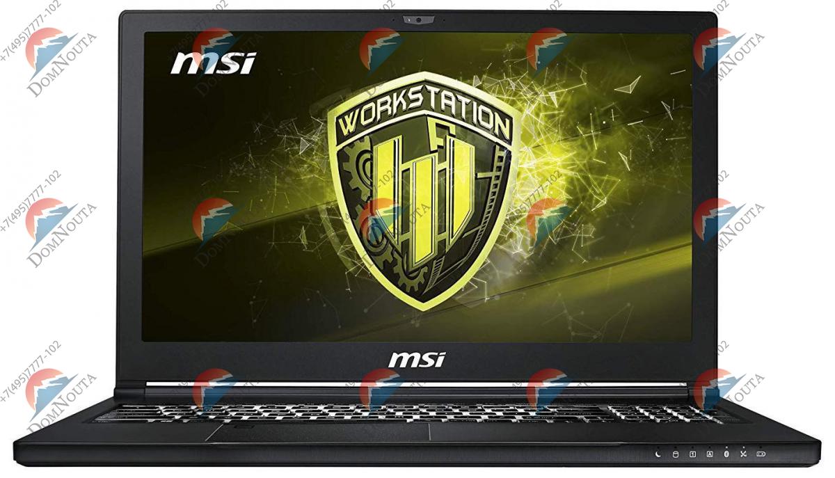 Ноутбук MSI WS63 8SK