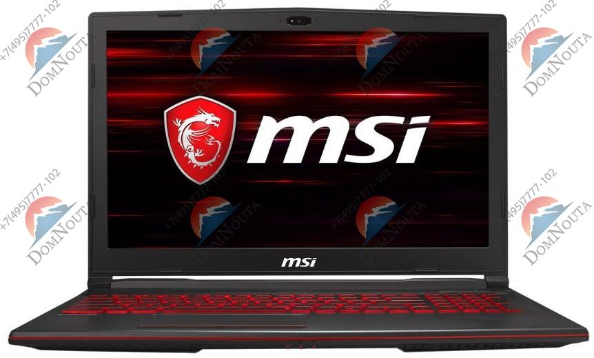 Ноутбук MSI GL63 8SC