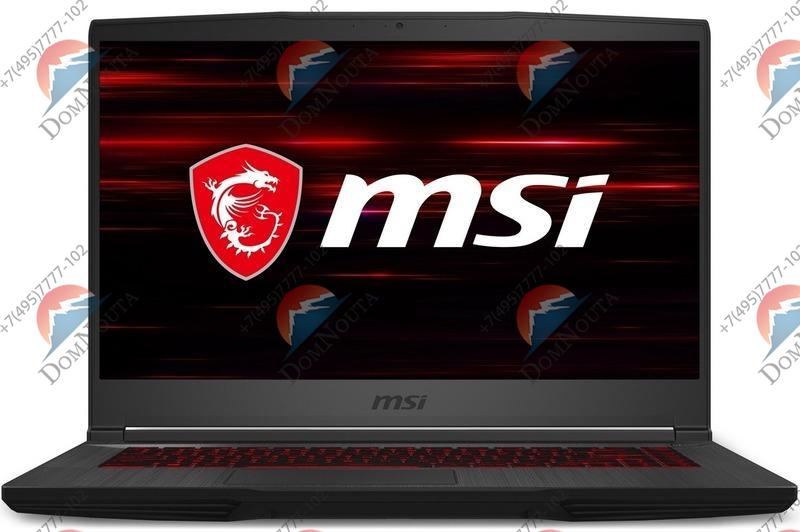 Ноутбук MSI GF63 9SCXR-458RU Thin