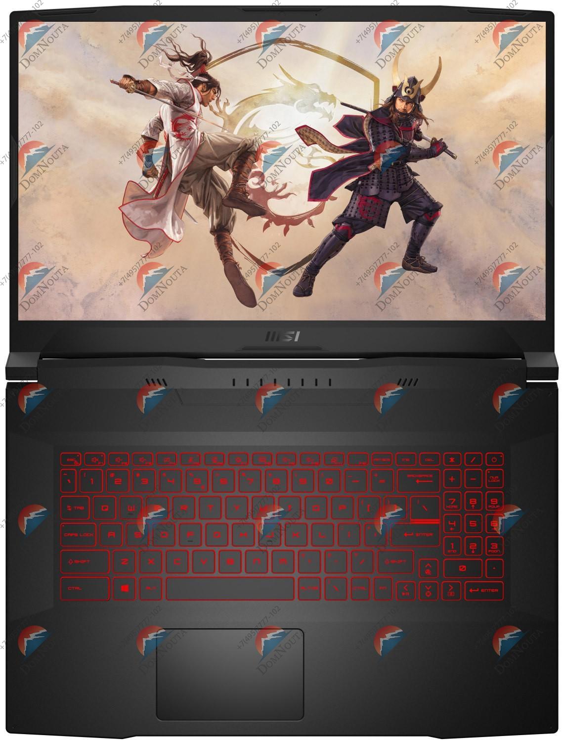 Ноутбук MSI GF76 11UC-678XRU Katana